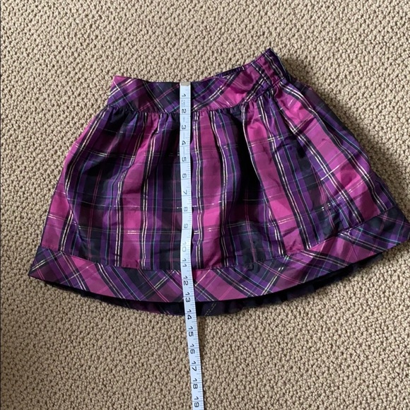 Purple Plaid Skirt - Picture 6 of 6